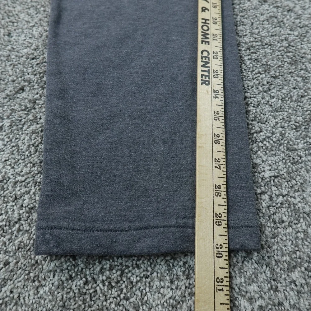 Nike Sweatpants Mens‎ XL Gray Dri Fit Jogger Pants Swoosh Drawstring Workout Gym